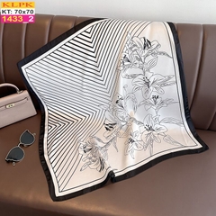 Khăn Phụ Kiện Lụa Vuông 70cm - Thế Giới Khăn Đẹp C1005_2