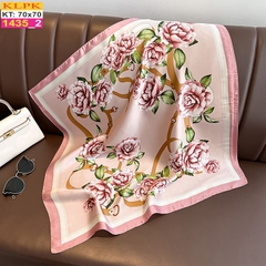 Khăn Phụ Kiện Lụa Vuông 70cm - Thế Giới Khăn Đẹp C1011_2