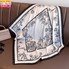 Khăn Phụ Kiện Lụa Vuông 70cm - Thế Giới Khăn Đẹp C1004_1