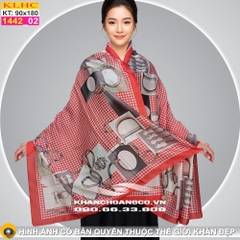 Khăn Choàng Cổ Lụa Thời Trang Thế Giới Khăn Đẹp KLHC 1135_2