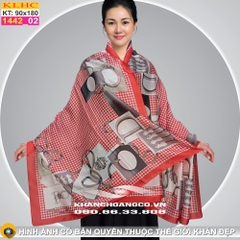 Khăn Choàng Cổ Lụa Thời Trang Thế Giới Khăn Đẹp KLHC 1135_2