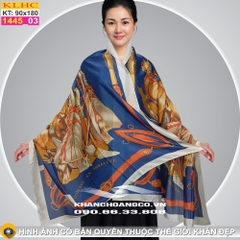 Khăn Choàng Cổ Lụa Thời Trang Thế Giới Khăn Đẹp KLHC 1101_3