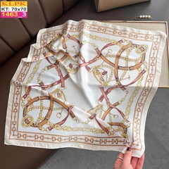 Khăn Phụ Kiện Lụa Vuông 70cm - Thế Giới Khăn Đẹp C1072_3