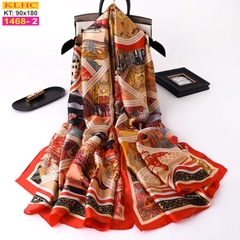 Khăn Choàng Cổ Lụa Thời Trang Thế Giới Khăn Đẹp KLHC 1001_2