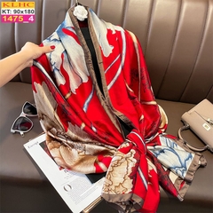 Khăn Choàng Cổ Lụa Thời Trang Thế Giới Khăn Đẹp KLHC 1003_4