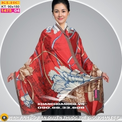 Khăn Choàng Cổ Lụa Thời Trang Thế Giới Khăn Đẹp KLHC 1003_4