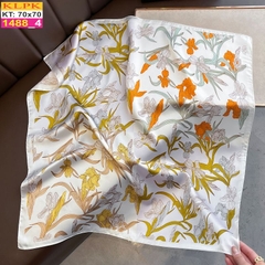 Khăn Phụ Kiện Lụa Vuông 70cm - Thế Giới Khăn Đẹp C1059_4