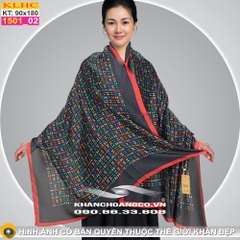 Khăn Choàng Cổ Lụa Thời Trang Thế Giới Khăn Đẹp KLHC 1043_2