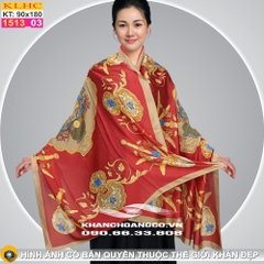 Khăn Choàng Cổ Lụa Thời Trang Thế Giới Khăn Đẹp KLHC 1010_3