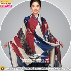 Khăn Choàng Cổ Lụa Thời Trang Thế Giới Khăn Đẹp KLHC 1018_1