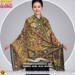 Khăn Choàng Cổ Lụa Thời Trang Thế Giới Khăn Đẹp KLHC 1112_3