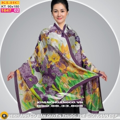 Khăn Choàng Cổ Lụa Thời Trang Thế Giới Khăn Đẹp KLHC 1067_2