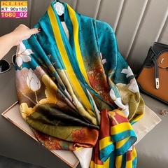 Khăn Choàng Cổ Lụa Thời Trang Thế Giới Khăn Đẹp KLHC 1148_2