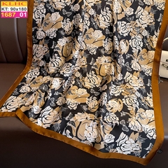 Khăn Choàng Cổ Lụa Thời Trang Thế Giới Khăn Đẹp KLHC 1015_1