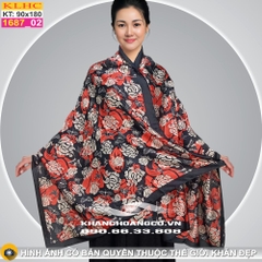 Khăn Choàng Cổ Lụa Thời Trang Thế Giới Khăn Đẹp KLHC 1015_2