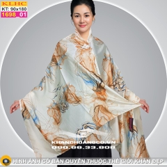Khăn Choàng Cổ Lụa Thời Trang Thế Giới Khăn Đẹp KLHC 1121_1