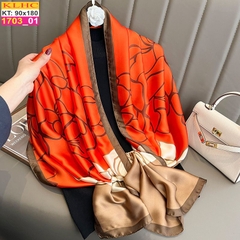 Khăn Choàng Cổ Lụa Thời Trang Thế Giới Khăn Đẹp KLHC 1127_1