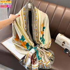 Khăn Choàng Cổ Lụa Thời Trang Thế Giới Khăn Đẹp KLHC 1041_1
