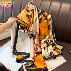 Khăn Choàng Cổ Lụa Thời Trang Thế Giới Khăn Đẹp KLHC 1075_1