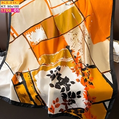 Khăn Choàng Cổ Lụa Thời Trang Thế Giới Khăn Đẹp KLHC 1075_1