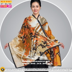 Khăn Choàng Cổ Lụa Thời Trang Thế Giới Khăn Đẹp KLHC 1075_1