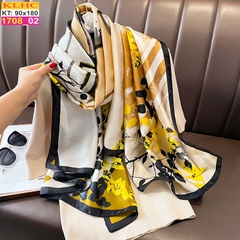 Khăn Choàng Cổ Lụa Thời Trang Thế Giới Khăn Đẹp KLHC 1075_2