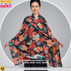 Khăn Choàng Cổ Lụa Thời Trang Thế Giới Khăn Đẹp KLHC 1012_2