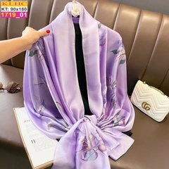 Khăn Choàng Cổ Lụa Thời Trang Thế Giới Khăn Đẹp KLHC 1085_1