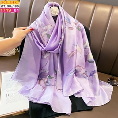 Khăn Choàng Cổ Lụa Thời Trang Thế Giới Khăn Đẹp KLHC 1085_1