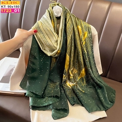 Khăn Choàng Cổ Lụa Thời Trang Thế Giới Khăn Đẹp KLHC 1090_1