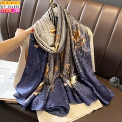 Khăn Choàng Cổ Lụa Thời Trang Thế Giới Khăn Đẹp KLHC 1090_2