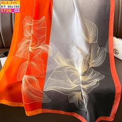 Khăn Choàng Cổ Lụa Thời Trang Thế Giới Khăn Đẹp KLHC 1095_2