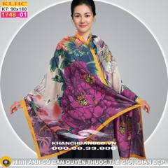 Khăn Choàng Cổ Lụa Thời Trang Thế Giới Khăn Đẹp KLHC 1044_1