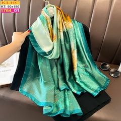 Khăn Choàng Cổ Lụa Thời Trang Thế Giới Khăn Đẹp KLHC 1049_1