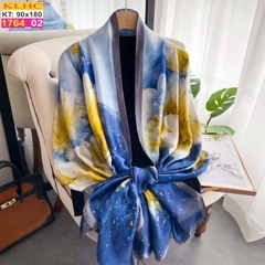 Khăn Choàng Cổ Lụa Thời Trang Thế Giới Khăn Đẹp KLHC 1049_2