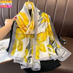 Khăn Choàng Cổ Lụa Thời Trang Thế Giới Khăn Đẹp KLHC 1054_1