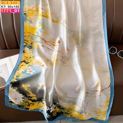 Khăn Choàng Cổ Lụa Thời Trang Thế Giới Khăn Đẹp KLHC 1068_1