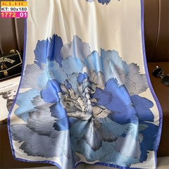 Khăn Choàng Cổ Lụa Thời Trang Thế Giới Khăn Đẹp KLHC 1078_1
