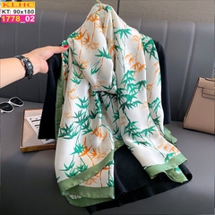 Khăn Choàng Cổ Lụa Thời Trang Thế Giới Khăn Đẹp KLHC 1087_2