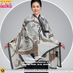 Khăn Choàng Cổ Lụa Thời Trang Thế Giới Khăn Đẹp KLHC 1107_1