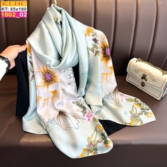 Khăn Choàng Cổ Lụa Thời Trang Thế Giới Khăn Đẹp KLHC 1117_2