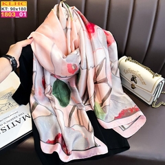 Khăn Choàng Cổ Lụa Thời Trang Thế Giới Khăn Đẹp KLHC 1007_1