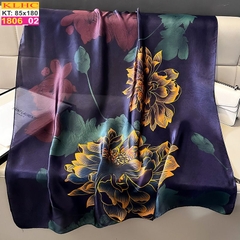 Khăn Choàng Cổ Lụa Thời Trang Thế Giới Khăn Đẹp KLHC 1118_2