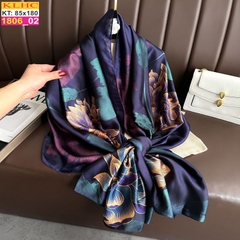Khăn Choàng Cổ Lụa Thời Trang Thế Giới Khăn Đẹp KLHC 1118_2