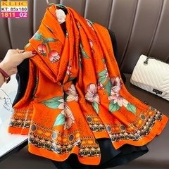 Khăn Choàng Cổ Lụa Thời Trang Thế Giới Khăn Đẹp KLHC 1111_2