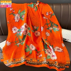 Khăn Choàng Cổ Lụa Thời Trang Thế Giới Khăn Đẹp KLHC 1111_2