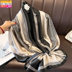 Khăn Choàng Cổ Lụa Thời Trang Thế Giới Khăn Đẹp KLHC 1070_1