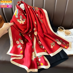 Khăn Choàng Cổ Lụa Thời Trang Thế Giới Khăn Đẹp KLHC 1052_1