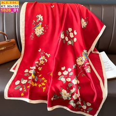 Khăn Choàng Cổ Lụa Thời Trang Thế Giới Khăn Đẹp KLHC 1052_1