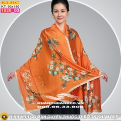 Khăn Choàng Cổ Lụa Thời Trang Thế Giới Khăn Đẹp KLHC 1052_3
